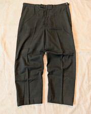 Sears Vintage 60s 70s Green Perma-Prest Knit Work Chino Trouser Size 36