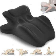 Memory Foam Wedge Couple Pillow Ergonomic Bed Back Support for Angle Poses