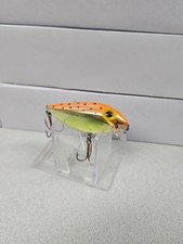 Discontinued Storm Pre-Rapala RATTLIN' THINFIN RT158...Met Orange Chart Specks!