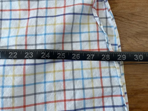 Barbour Plaid 100% Cotton Button Up Short Long Sleeve White Regular Fit Men’s L - Picture 10 of 10