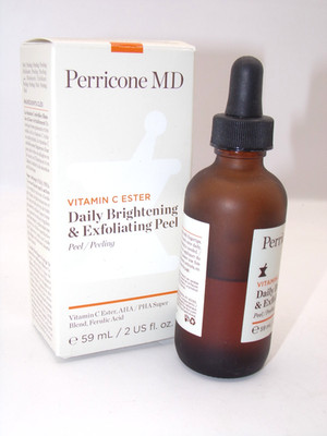 Perricone MD Vitamin C Ester Brightening & Exfoliating Peel 2 oz HALF FULL READ