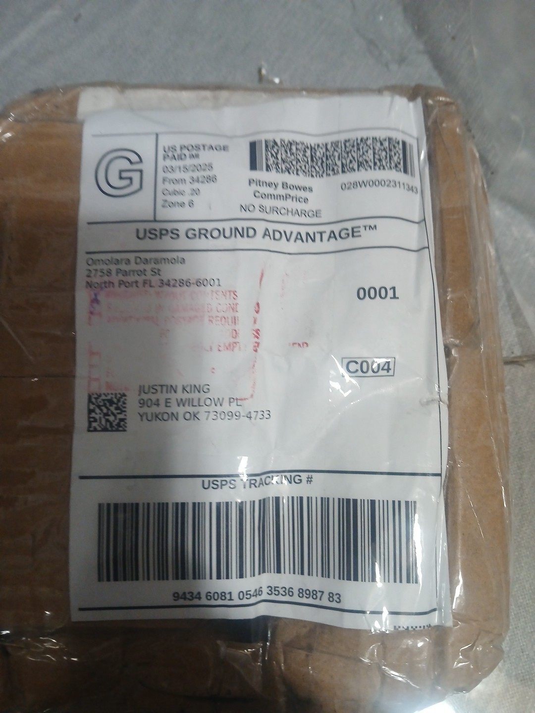 Item photo(s) from verified buyer