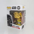 Funko POP! Star Wars Vinyl Figure- DARTH VADER (Gold Chrome) #157 *Exclusive* NM