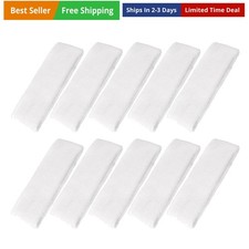 10 PCS Sports Basketball Headband/Sweatband Head Sweat Band/Brace Gift Party ...