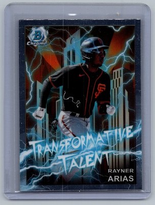 2024 Bowman Chrome Rayner Arias Transformative Talent