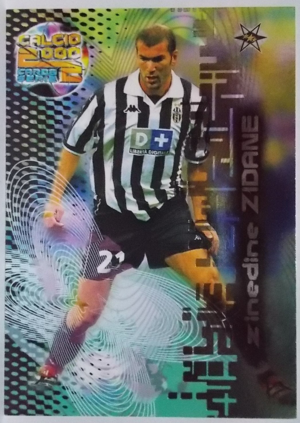 1998-99 Merlin Serie a 99 - Zinedine Zidane #B5 for sale | eBay