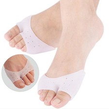 Silicone Toes Separator Forefoot Pad High Heels Insoles Protect Feet Pain Re WO