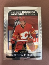 2021-22 O-Pee-Chee Platinum Matthew Phillips Rookie Calgary Flames #216