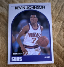 1989-90 NBA Hoops Kevin Johnson #35 Rookie Base Set Phoenix Suns Card. rookie card picture