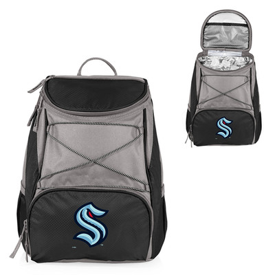 Picnic Time Nhl Seattle Kraken Ptx Backpack Cooler Soft Cooler Backpack