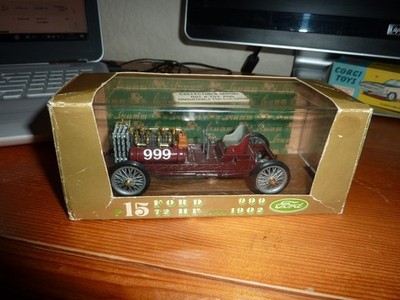 1/43 BRUMM R15 FORD 72HP CORSA 1902 #999 MINT IN ITS CASE/BOX