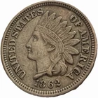 1862 Indian Head Penny VF