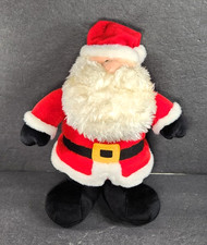 Vintage 1980's Santa Claus Gund Plush Stuffed Animal 18  FREE SHIPPING