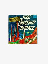Vtg First Spaceship On Venus Ken Films 8mm Home Movie Reel 235 Sci-Fi In Box