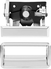 Chrome Tailgate Handle Set, Compatible with 1988-2002 Chevy C1500 C2500 C3500 K1