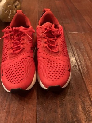 Nike Air Max 270 AO6094-600 Red Black White Low Top Cushioned Men's Sneakers