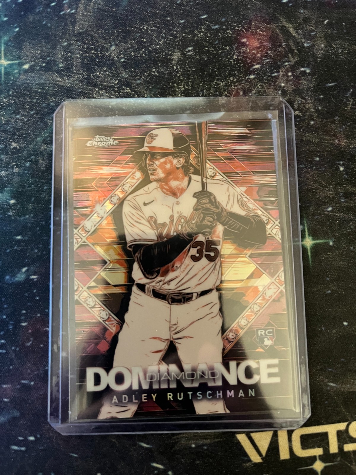 2023 Topps Chrome Update Diamond Dominance Adley Rutschman #DD3 SSP CASE HIT RC