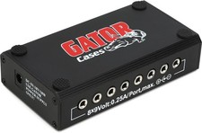 Gator G-BUS-8-US Pedal Board Power Supply 3-pack Bundle