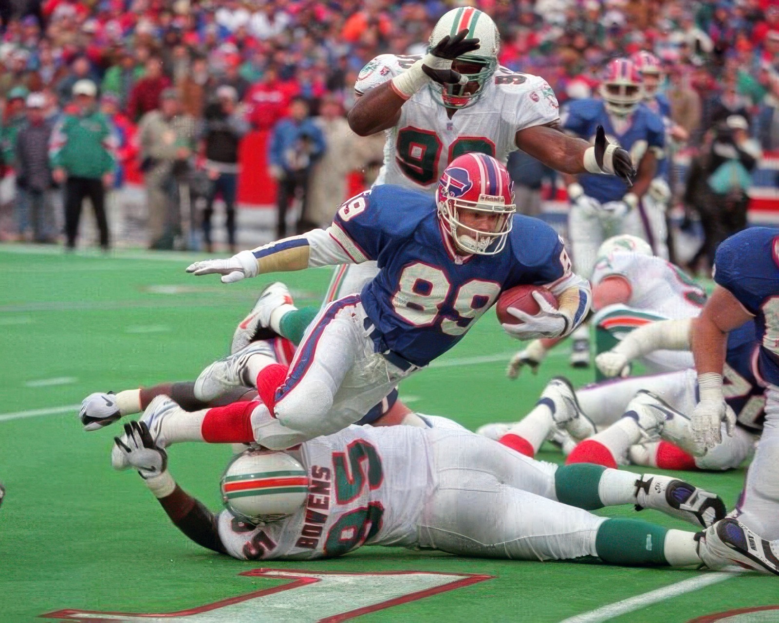 Steve Tasker #89 Buffalo Bills NFL 8"X10" Glossy Photo Print 5