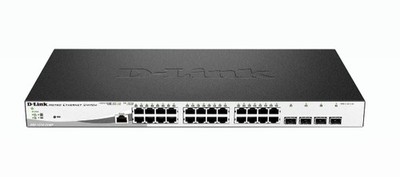 D-Link 28-Port Gigabit Poe+ Smart Managed Switch inkl. 4 x 100/1000Mbps Kamm