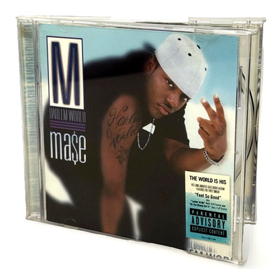 Mase Harlem World CD 1997 Hip-Hop Bad Boy Feel So Good Do You Wanna Get $?