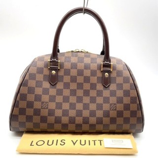 Auténtico bolso de mano Louis Vuitton Damier Level Libera MM N41434 con bolsa para el polvo NS091809