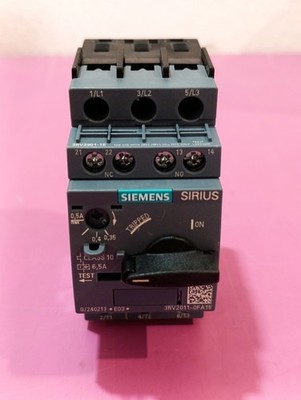 Siemens SIRIUS 3RV2011-0FA15 Leistungsschalter 0,35-0,5A S00_0,30_5