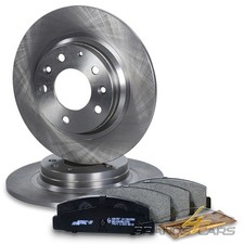 ATEC BREMSSCHEIBEN VOLL Ø280 + BREMSBELÄGE HINTEN FÜR MAZDA 323 F 6 626 PREMACY