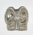 Beautiful Artisan Sterling Silver MOUNTAIN GOAT RAM BIGHORN Size 6 1/4 — photo 1