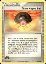 Team Magma Ball - EX Team Magma vs Team Aqua - 80/95 - Uncommon on eBay