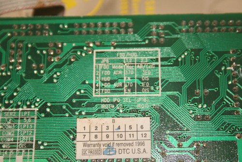 GaSonics Data Technology DTC2280 16-bit ISA IDE Control Card IDE FLOPPY SERIAL - Picture 8 of 10