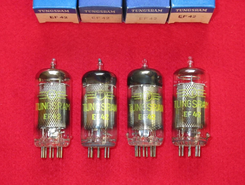 EF42 TUNGSRAM NOS NEU Röhre geprüft Tube NEW Valve Valvula Tutto Valvola Ventil - Bild 1 von 1
