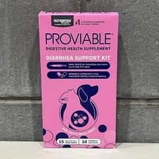 Proviable Digestive Health Supplement Diarrhea Support Kit for Cats & Small Dogs