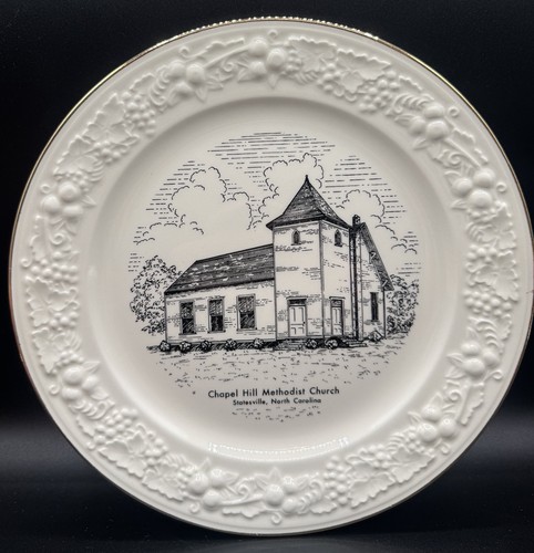 VTG Statesville, NC Chapel Hill Baptist Church Plate 9”