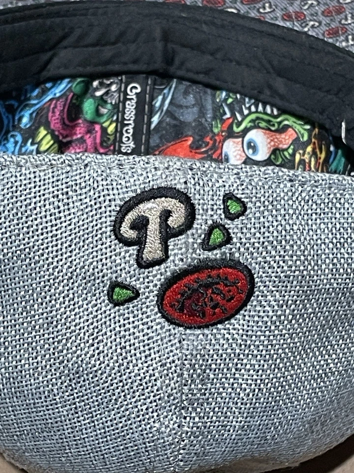 Grassroots California Limited Edition Hats Timbo Phillips Red Eye  Size 7 1/2 - Image 3 of 4