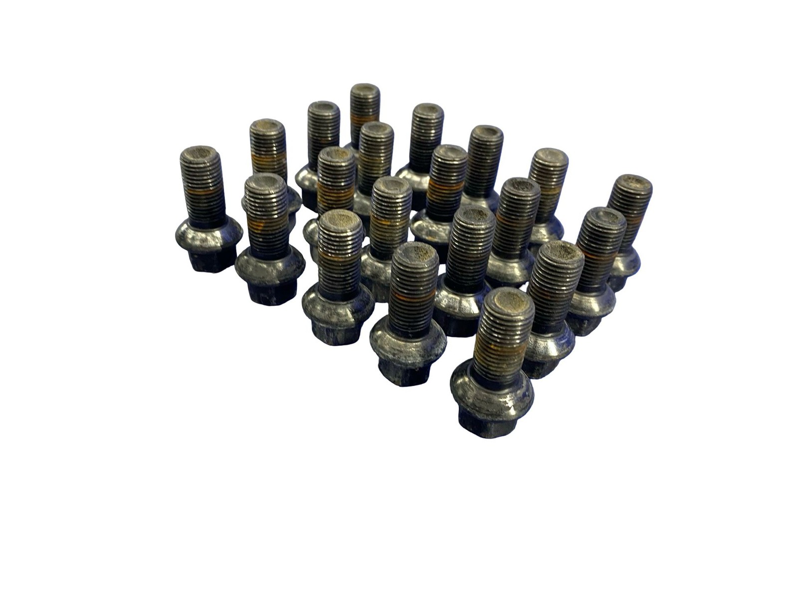 2016-2021 Mclaren 570s Wheel Rim Lug Nut Bolt Set Of 20 Black *WEAR* oem