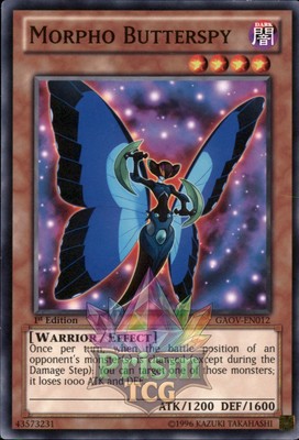 1st Ed Morpho Butterspy GAOV-DE012 Yugioh
