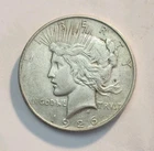 1926 D  Silver Peace Dollar