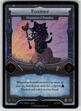 Foamee - Champion of Poseidon Reverse Holo Lifestream LST-040 NM Elestrals