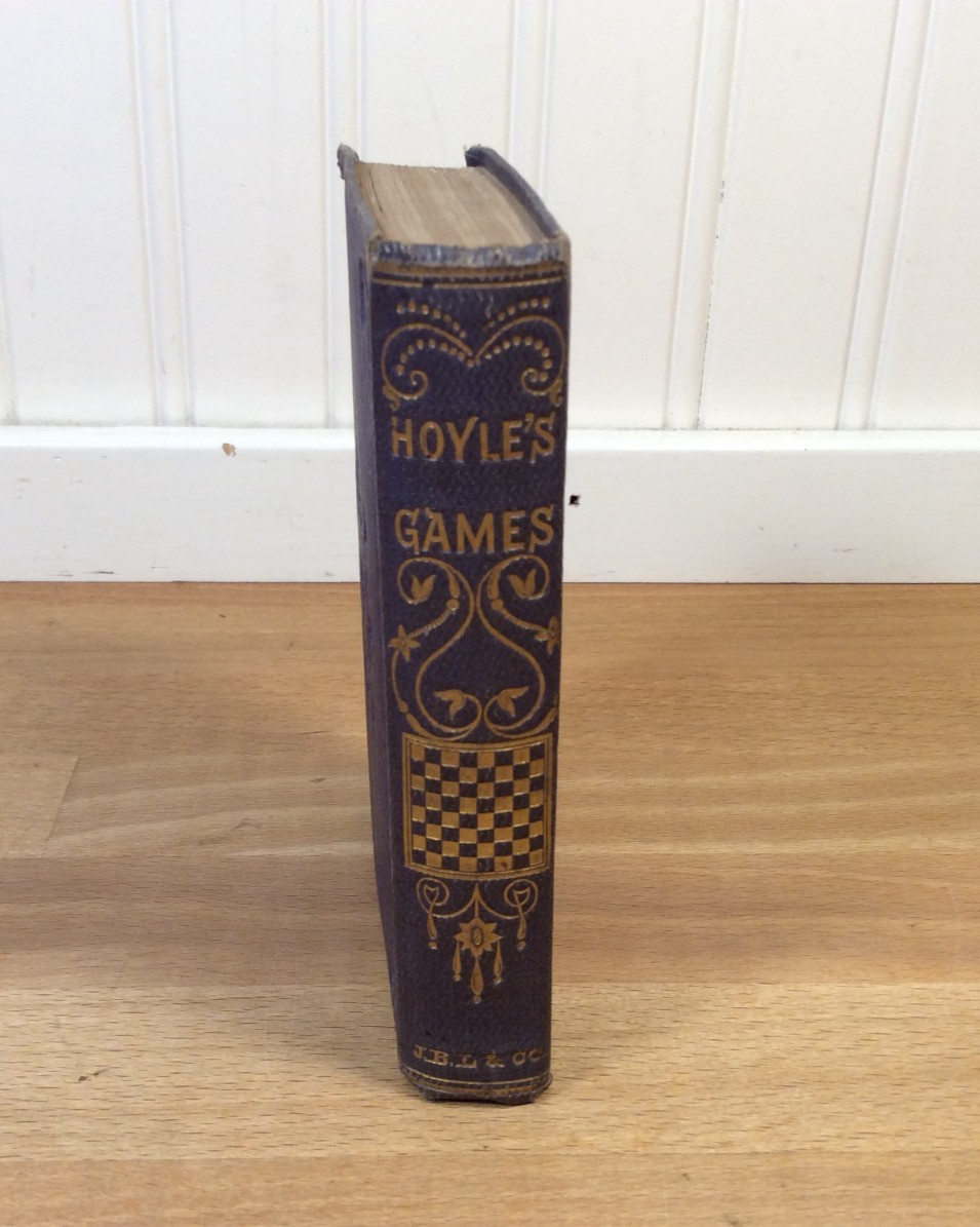 Hoyle's Games: The Established Rules and Practice, 1866 Small Hardcover