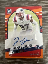 2021 Panini Donruss - Signature Marks J.C. Jackson #SM12 (AU, RC)
