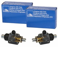2X ATE Grauguss Radbremszylinder 19,0Mm Passend FüR Porsche 356 Trommelbremse