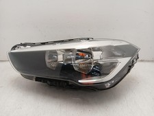 2017 BMW X1 63117346535 NS LEFT PASSENGER'S HEADLIGHT LAMP SDRIVE18D SE
