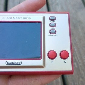 Nintendo Game & Watch Super Mario Bros Electronic Handheld Game Tested Working