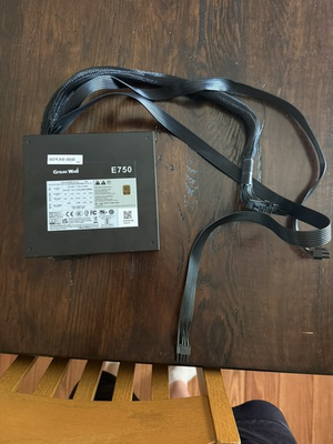 #ad Great Wall E750 Power Supply Unit for PC 750W 80 Plus Gold Includes Cables $44.50