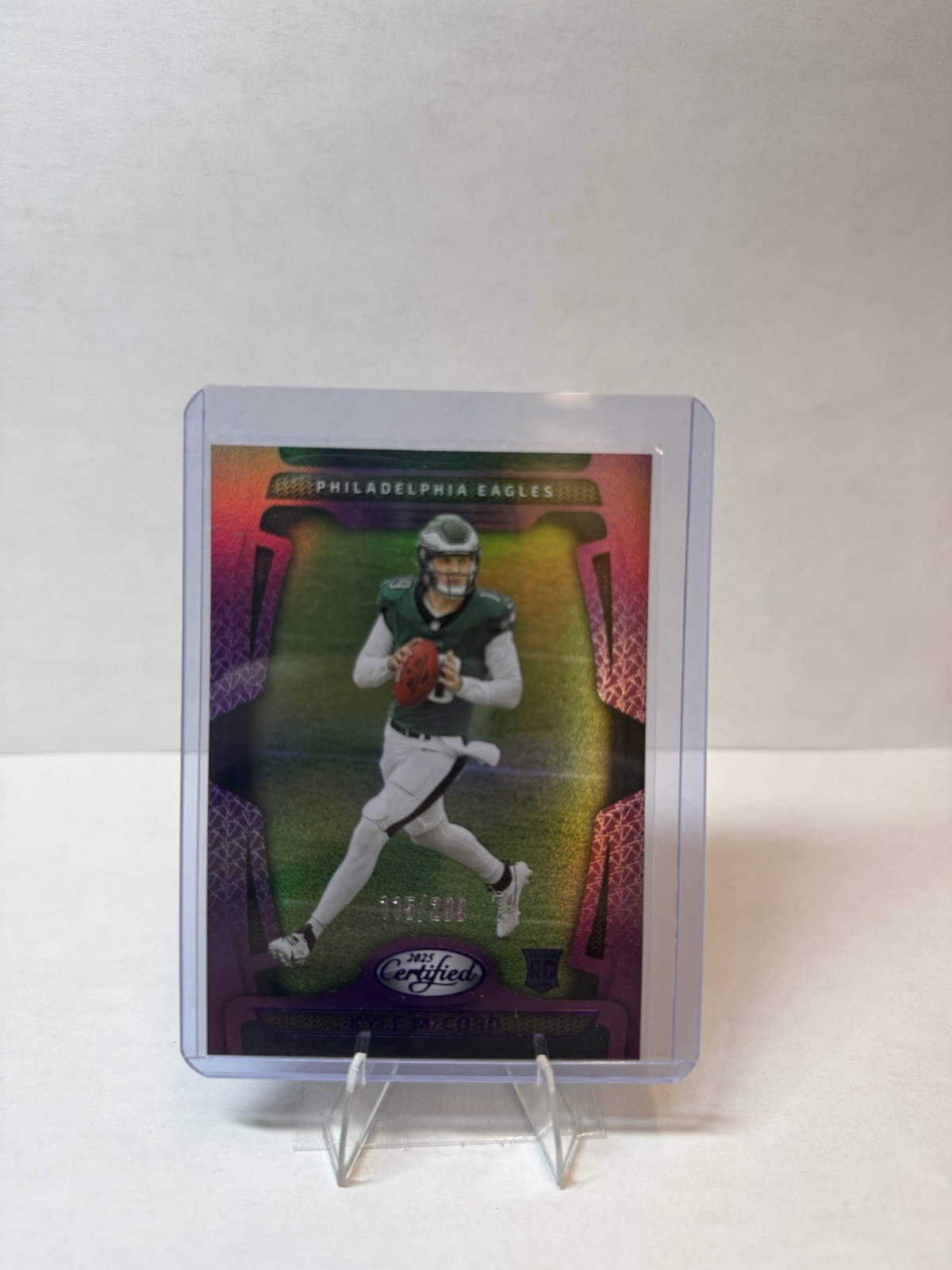 2025 Panini Certified - Kyle McCord Mirror Purple /299 #145 (RC) FREE SHIPPING!!