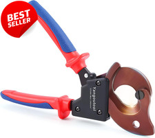 Ratchet Cable Cutter Heavy Duty Copper Aluminum 240mm² Wire Cutting Tool US