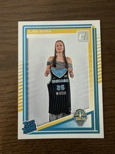 Panini 2025 Donruss WNBA Rated Rookie Ajsa Sivka #93 Chicago Sky