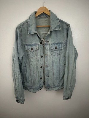 Maroon 5 Official Band Merchandise 'Maroons' Embroidered Light Wash Denim Trucke
