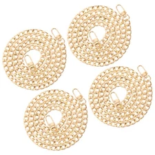 Wokape 4Pcs 15.7inch Gold Purse Chain Strap, 15.7 inch, Light 